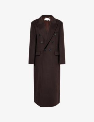 Peak-Lapels Relaxed-Fit Wool And Cashmere Coat by VICTORIA BECKHAM