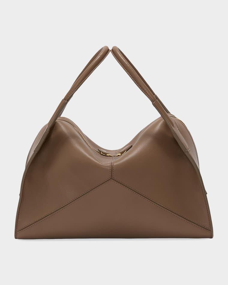 Plie Leather Top-Handle Bag by VICTORIA BECKHAM