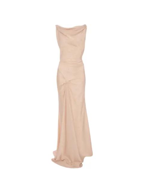 Posy cowl-neck maxi dress by VICTORIA BECKHAM