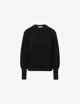 Relaxed Ribbed-Knit Cotton-Blend Jumper by VICTORIA BECKHAM