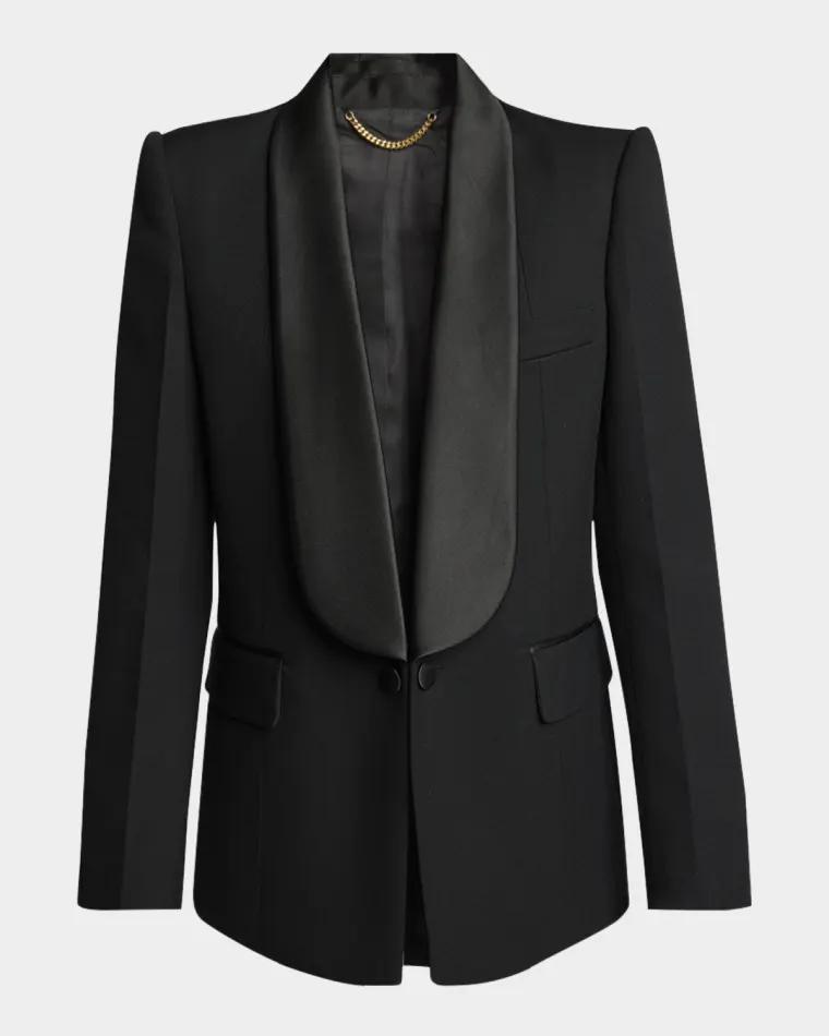 Shawl Collar Tux Jacket by VICTORIA BECKHAM Shawl Collar Tux Jacket by VICTORIA BECKHAM