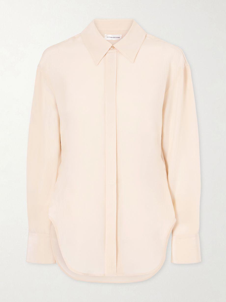 Silk-crepe shirt by VICTORIA BECKHAM