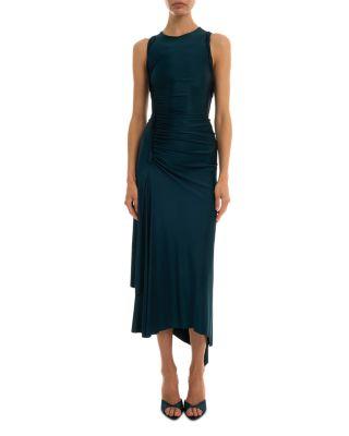 Sleeveless Twist Midi Dress by VICTORIA BECKHAM