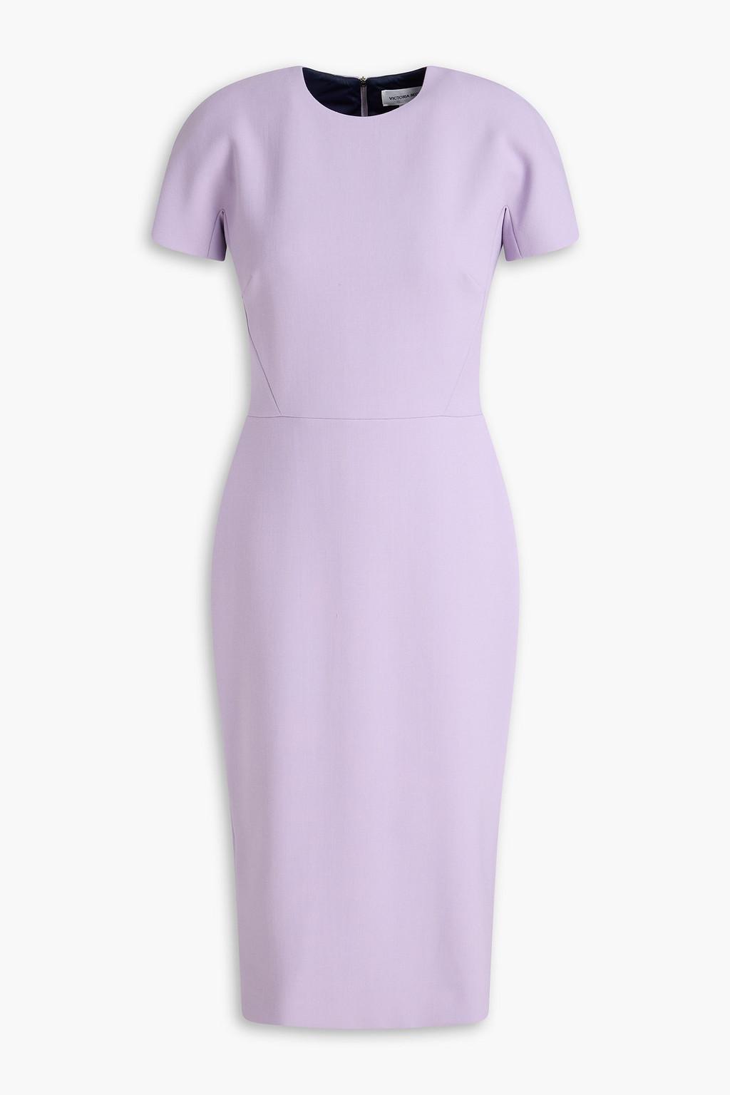 Stretch-piquè midi dress by VICTORIA BECKHAM