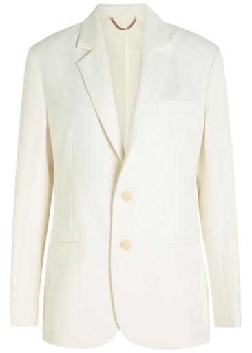 Tailored twill blazer by VICTORIA BECKHAM