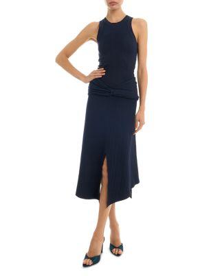 Twist Detail Midi Skirt by VICTORIA BECKHAM