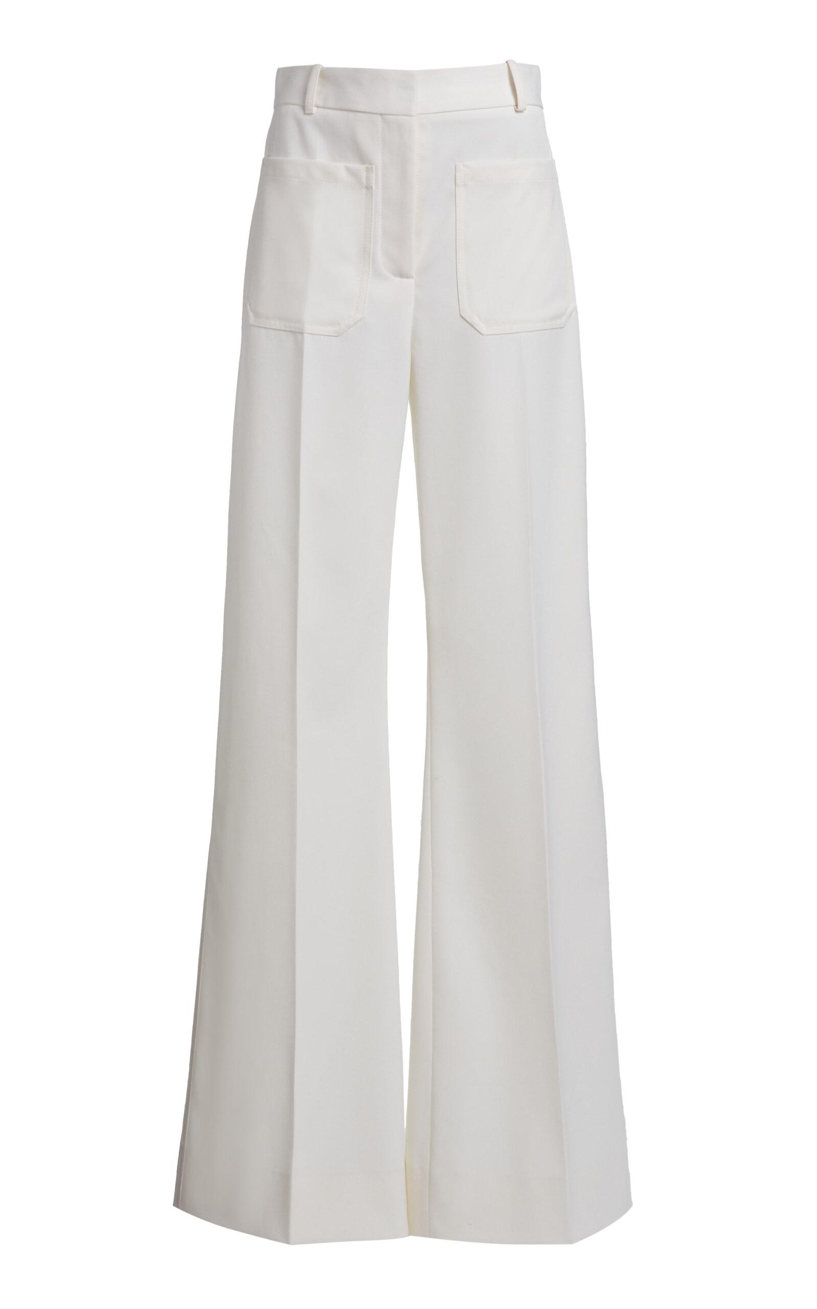 Victoria Beckham Alina High-Rise Wide-Leg Trousers - Moda Operandi by VICTORIA BECKHAM