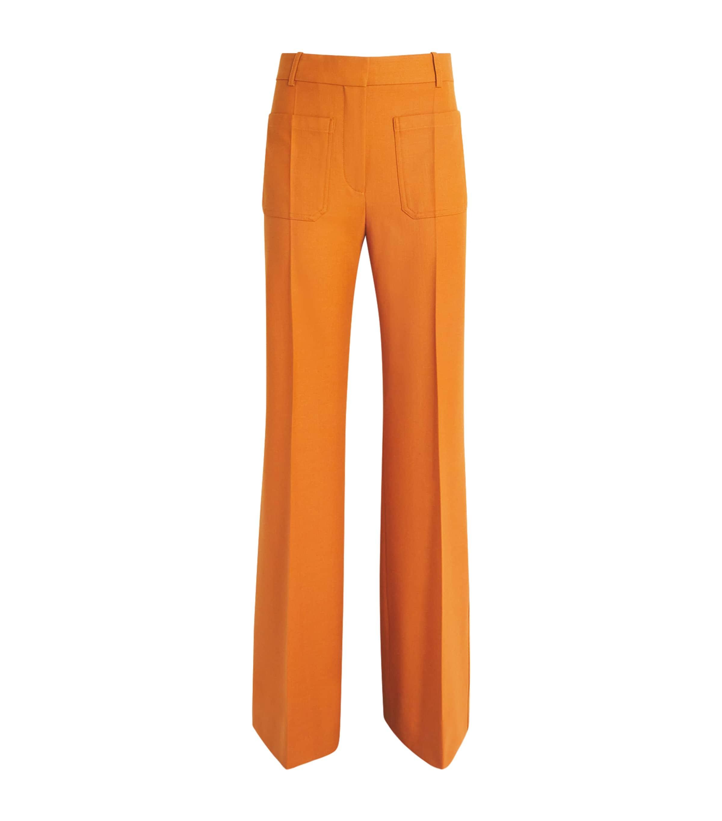 Victoria Beckham Alina Wide-Leg Trousers by VICTORIA BECKHAM
