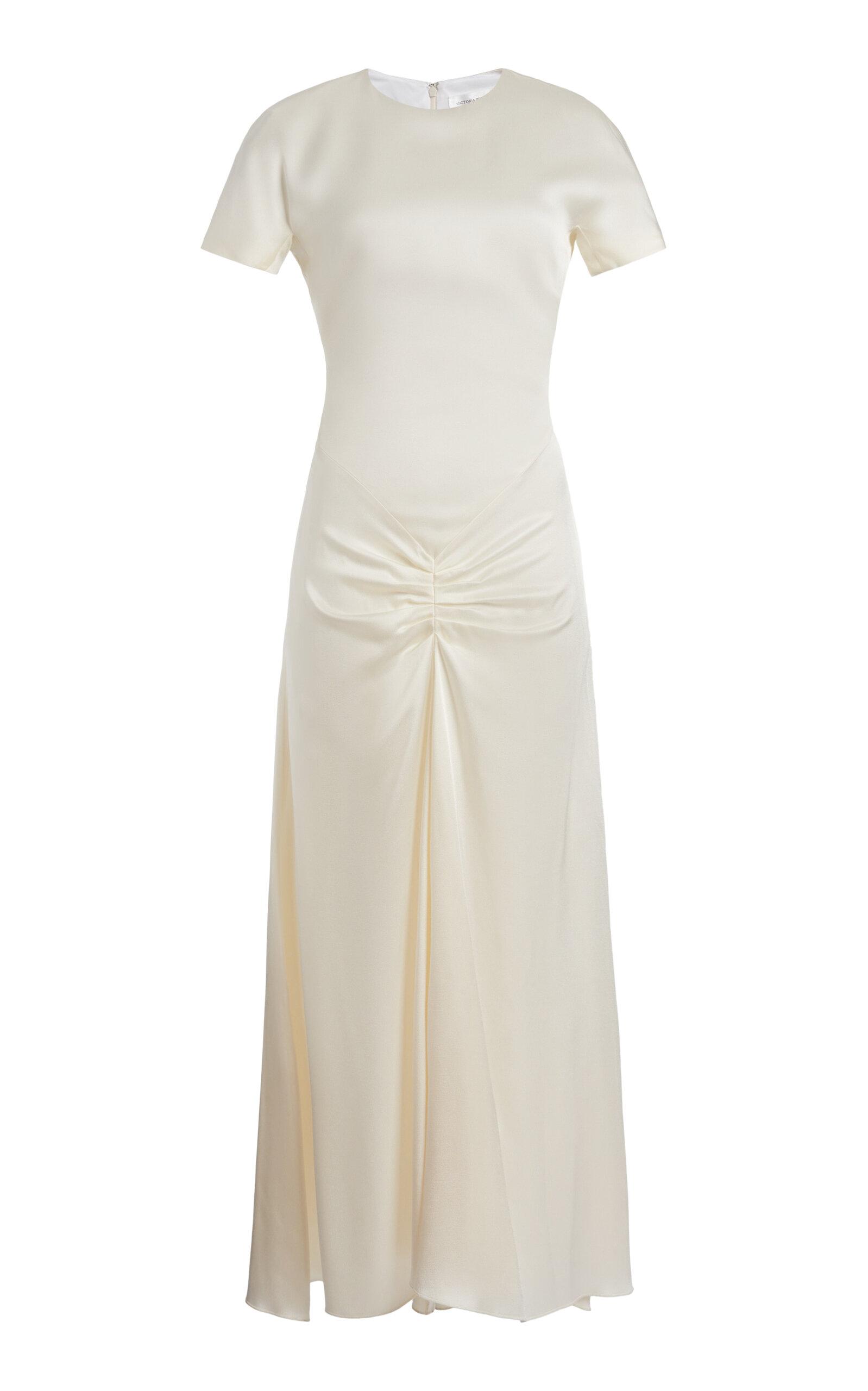 Victoria Beckham Blaire Ruched Midi Dress - Moda Operandi by VICTORIA BECKHAM