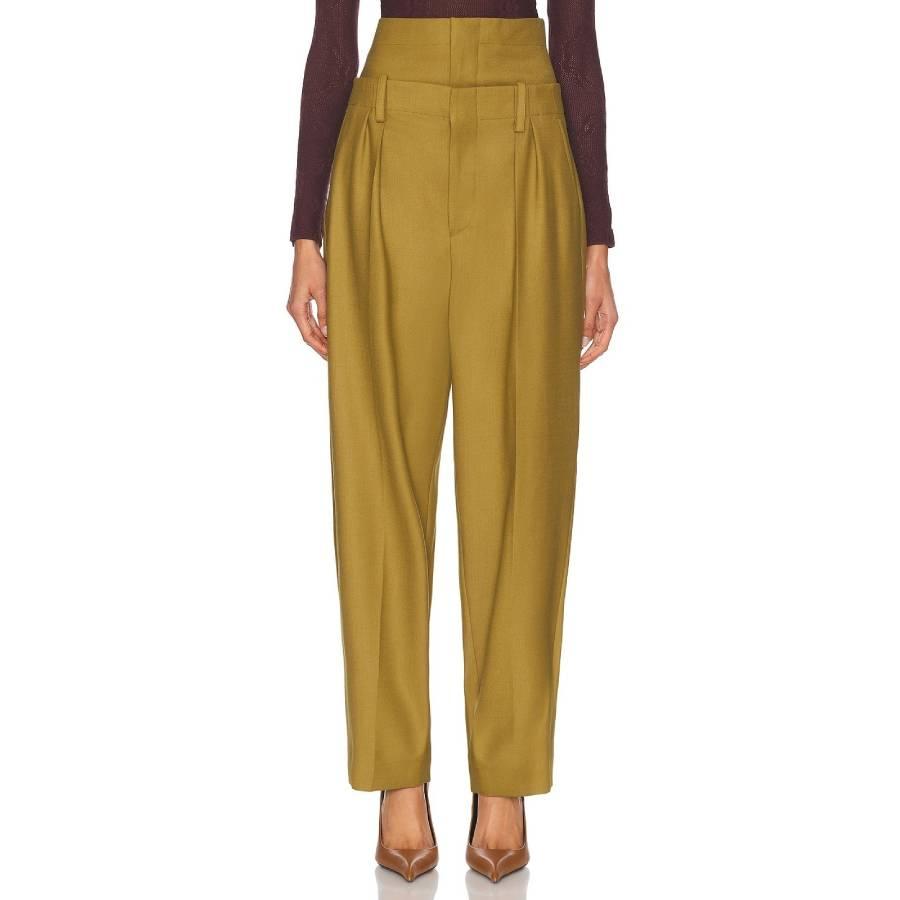Victoria Beckham Double Waistband Trousers by VICTORIA BECKHAM