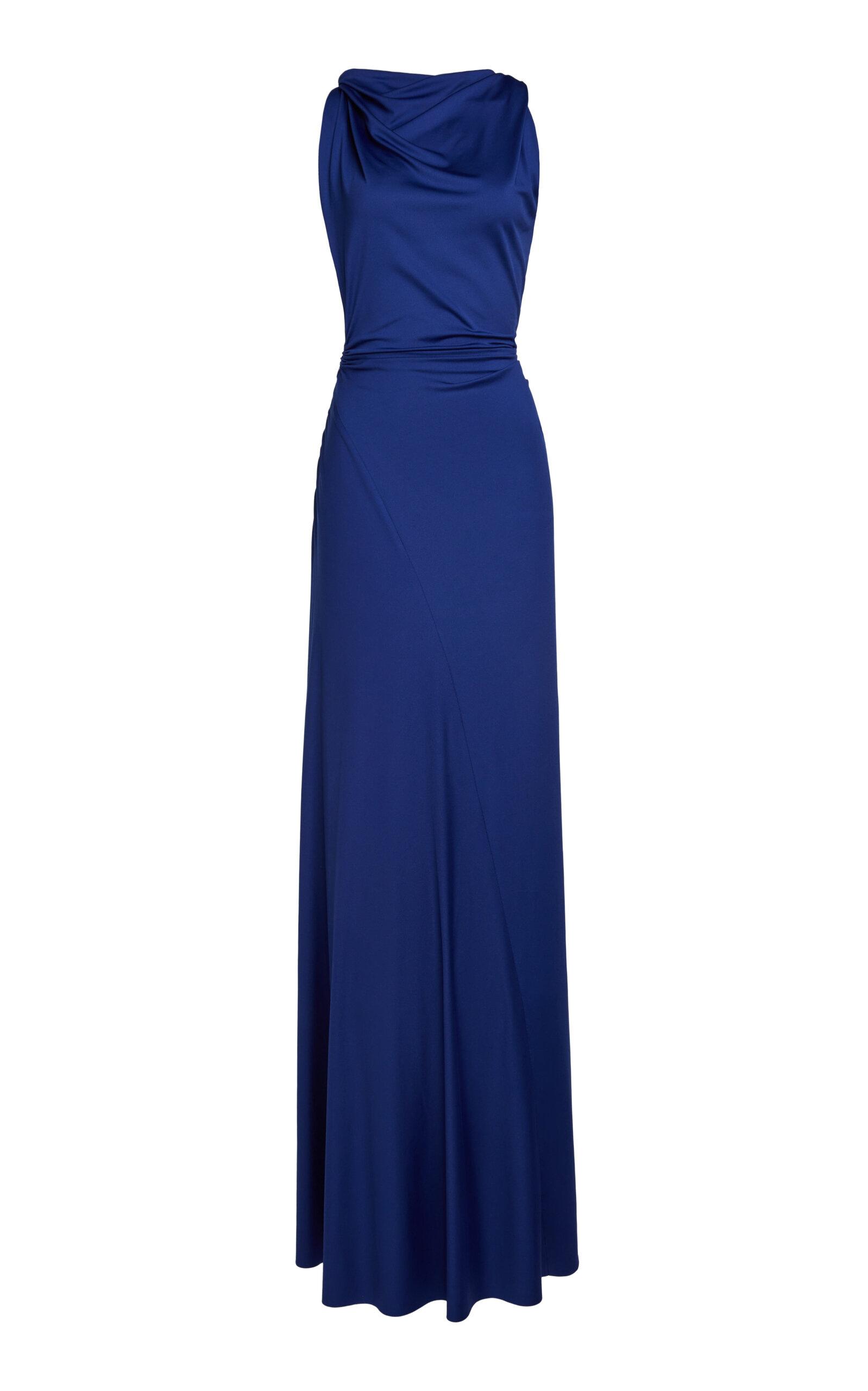 Victoria Beckham Draped Sleeveless Maxi Dress - Moda Operandi by VICTORIA BECKHAM