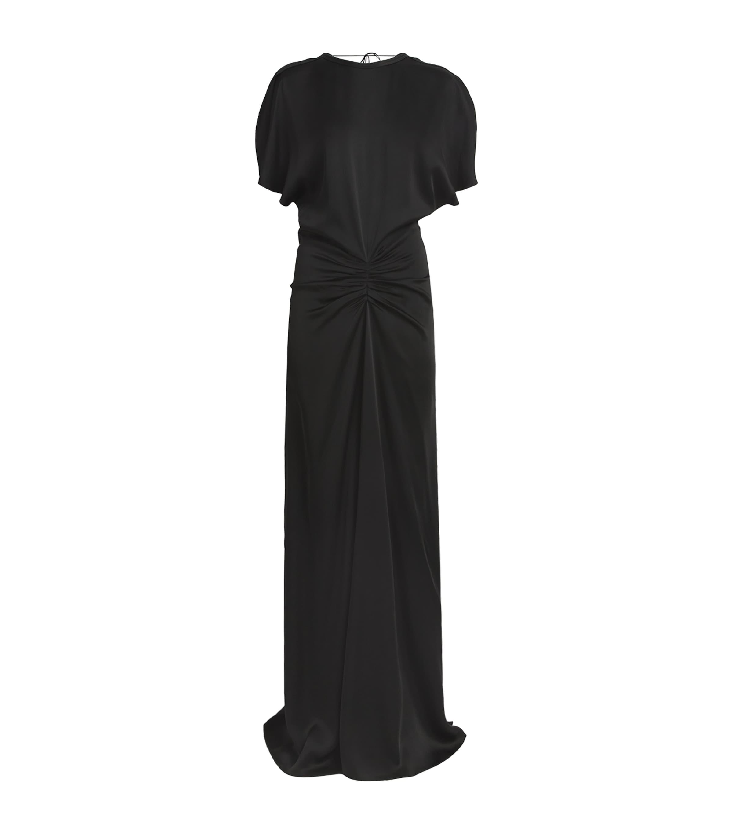 Victoria Beckham Gathered-Waist Maxi Dress by VICTORIA BECKHAM