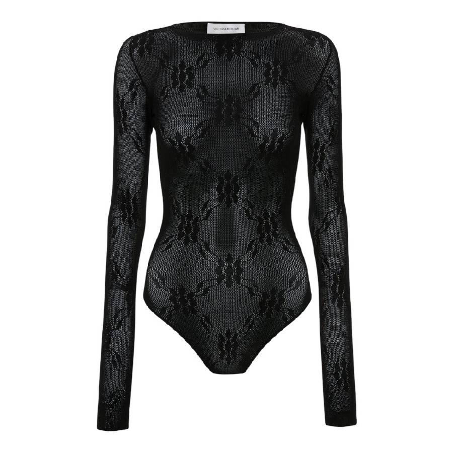 Victoria Beckham Long-Sleeve Backless Bodysuit by VICTORIA BECKHAM