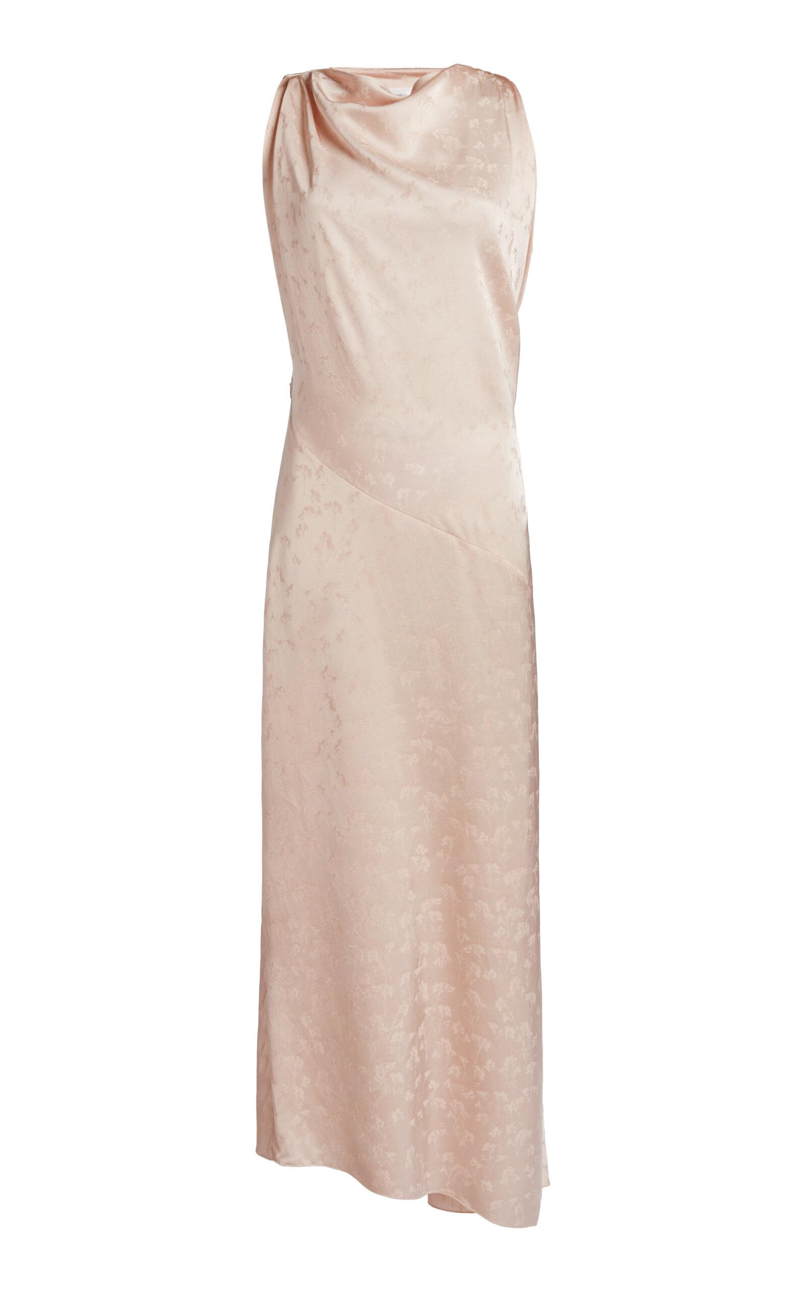 Victoria Beckham Twist Cowl-Neck Midi Dress - Moda Operandi by VICTORIA BECKHAM
