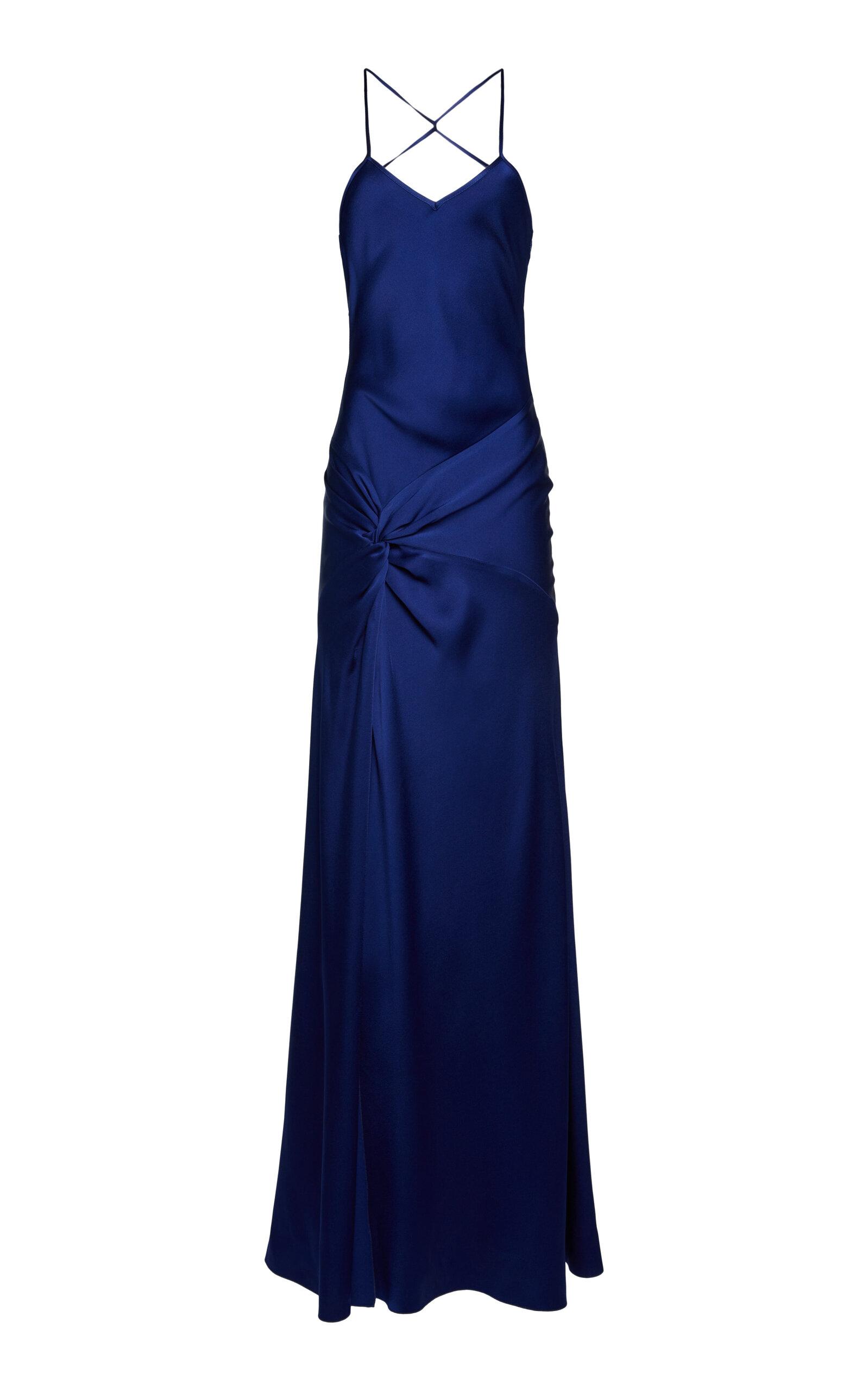 Victoria Beckham Twist Detail Maxi Slip Dress - Moda Operandi by VICTORIA BECKHAM