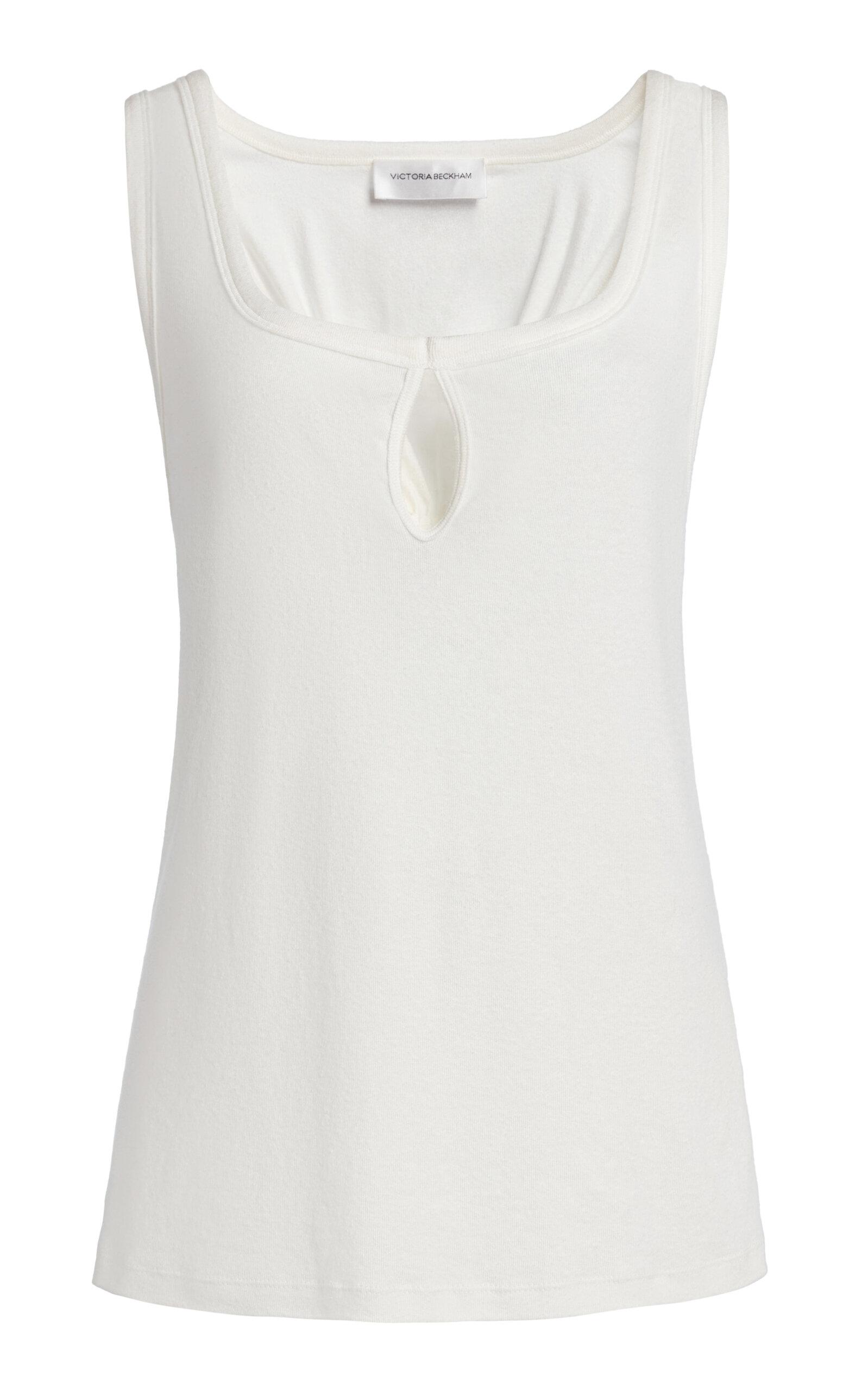 Victoria Beckhamlit Cotton-Blend Tank Top - Moda Operandi by VICTORIA BECKHAM