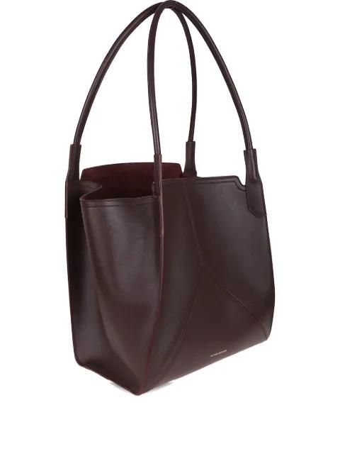 Victoria leather tote bag by VICTORIA BECKHAM