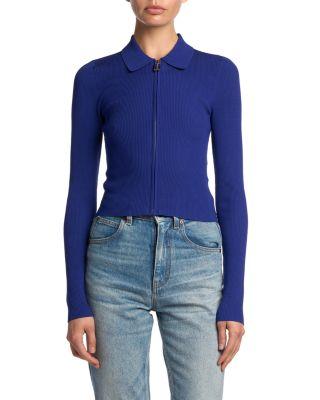 Zipped Polo Top by VICTORIA BECKHAM