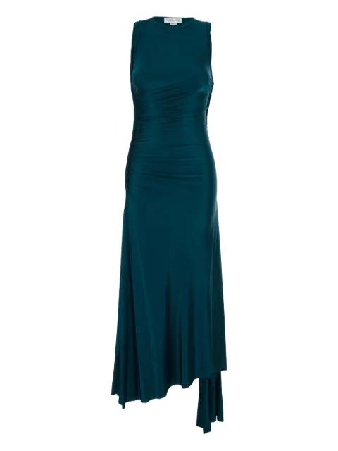 asymmetric-hem midi dress by VICTORIA BECKHAM