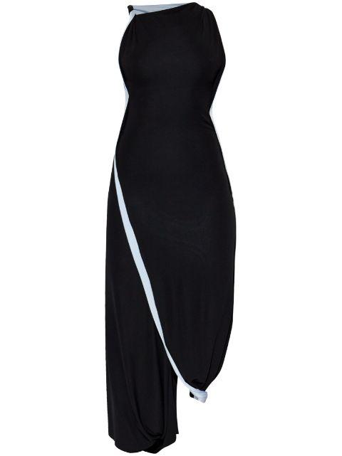asymmetric maxi dress by VICTORIA BECKHAM