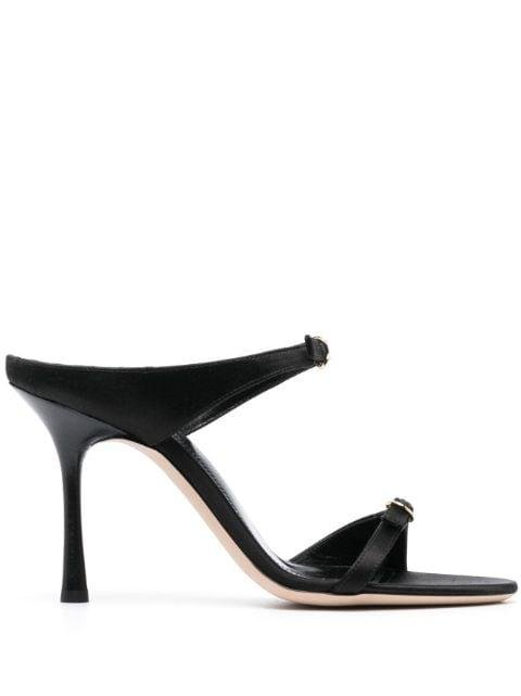 buckle-embellished 100mm leather heels by VICTORIA BECKHAM