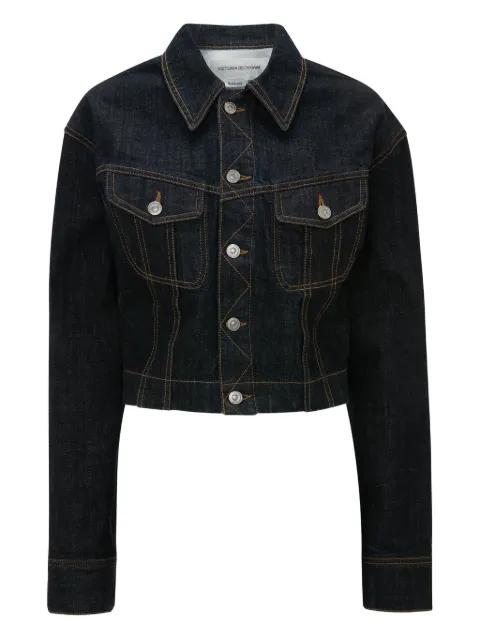 button-fastening denim jacket by VICTORIA BECKHAM