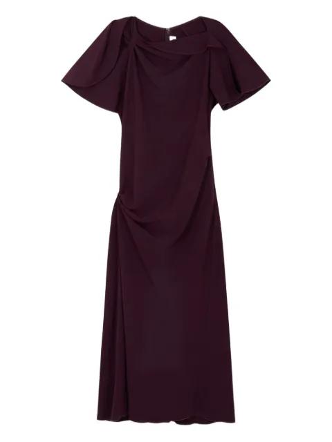 cap-sleeve maxi dress by VICTORIA BECKHAM