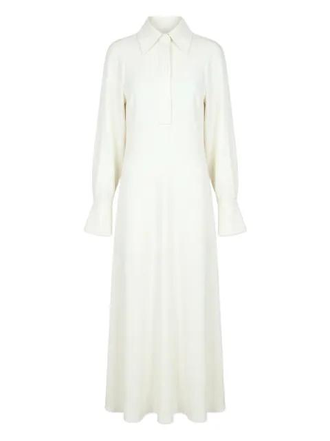 collared midi dress by VICTORIA BECKHAM