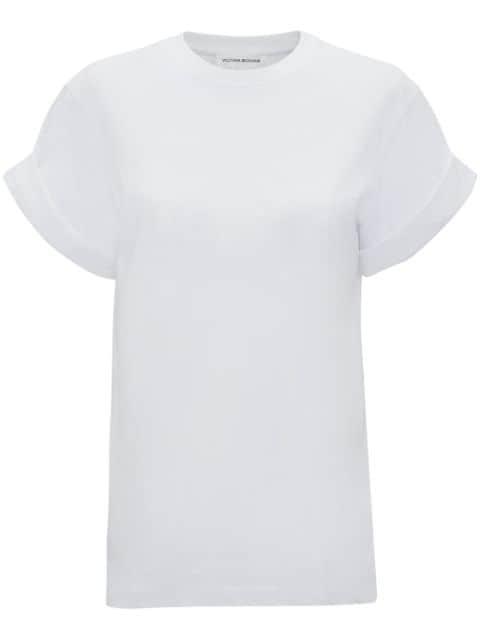 crew-neck organic-cotton T-shirt by VICTORIA BECKHAM