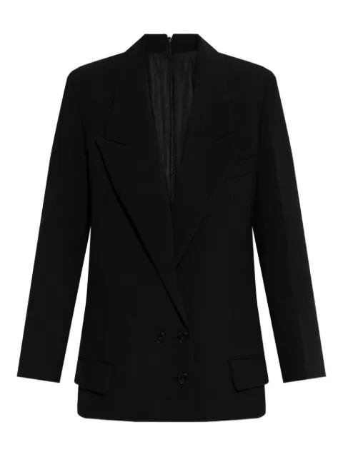 double-breasted peak-lapel jacket by VICTORIA BECKHAM