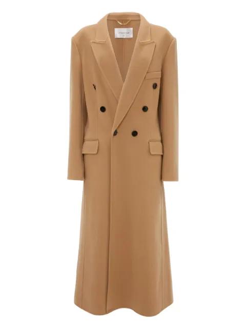 double-breasted wool coat by VICTORIA BECKHAM