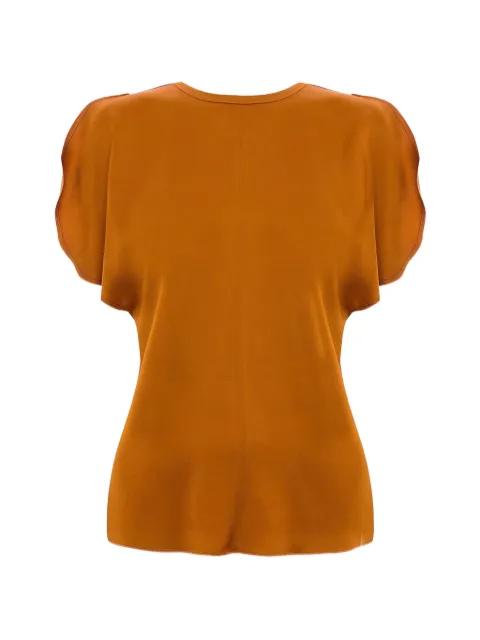 draped sleeve top by VICTORIA BECKHAM