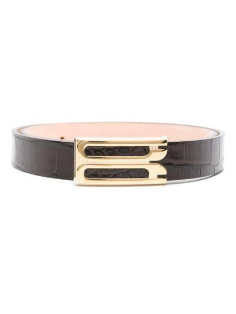 embossed-leather belt by VICTORIA BECKHAM