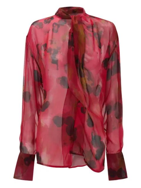 floral-print blouse by VICTORIA BECKHAM
