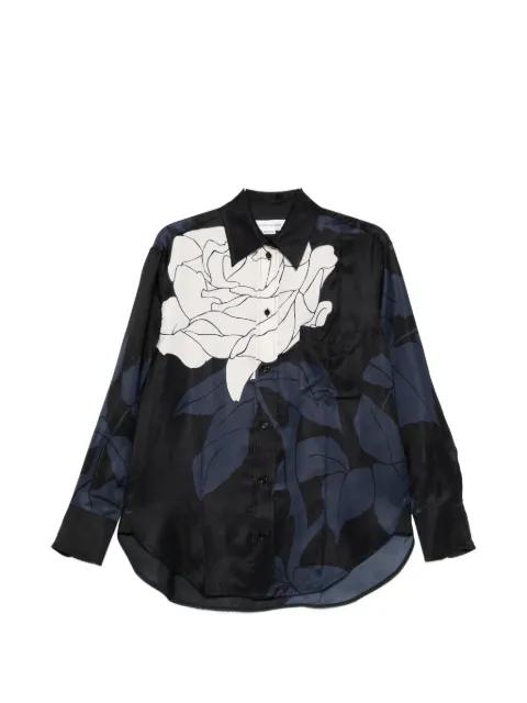 floral-print pocket shirt by VICTORIA BECKHAM