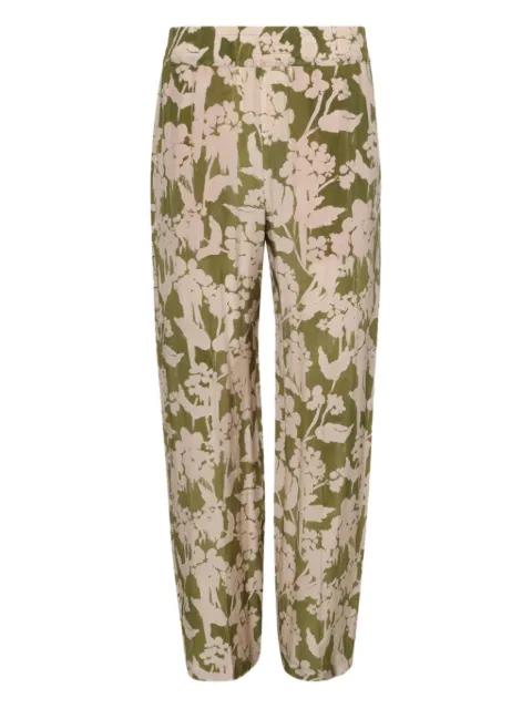 floral-print trousers by VICTORIA BECKHAM