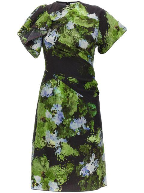 floral printed dress by VICTORIA BECKHAM