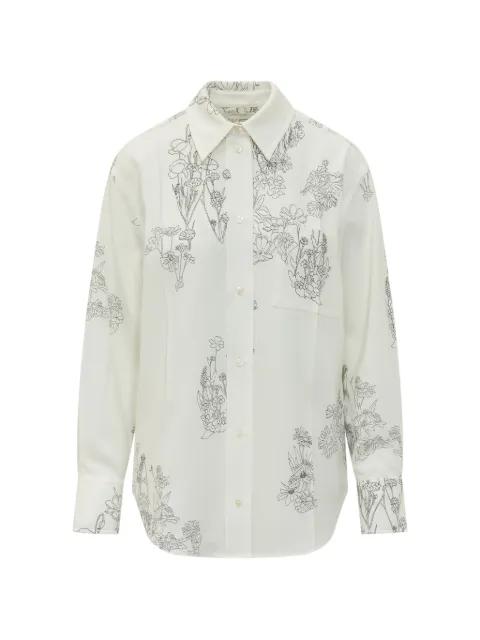 floral pyjama shirt by VICTORIA BECKHAM