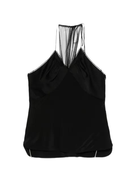 gathered halterneck top by VICTORIA BECKHAM