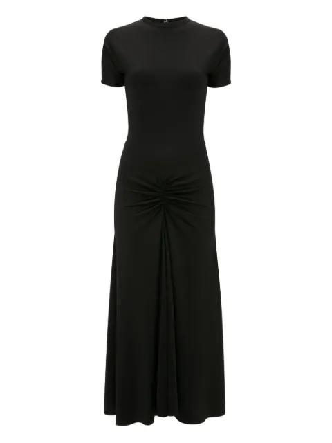 gathered waist midi dress by VICTORIA BECKHAM