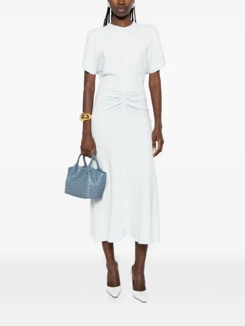 gathered-waist midi dress by VICTORIA BECKHAM