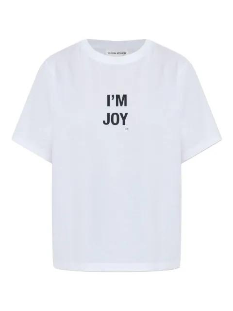 graphic-print T-shirt by VICTORIA BECKHAM