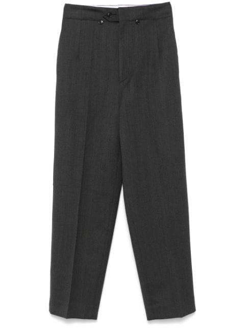 high-waist tapered-leg trousers by VICTORIA BECKHAM