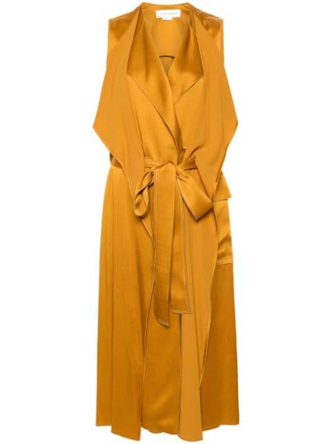 layered trench dress by VICTORIA BECKHAM