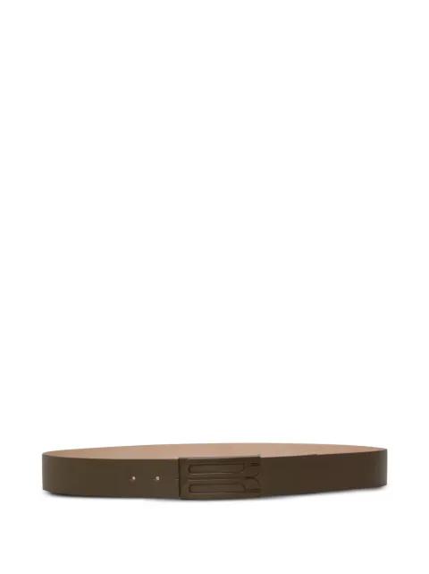 logo-buckle leather belt by VICTORIA BECKHAM