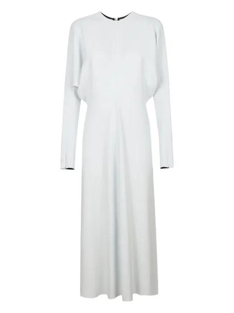 long-sleeve midi dress by VICTORIA BECKHAM