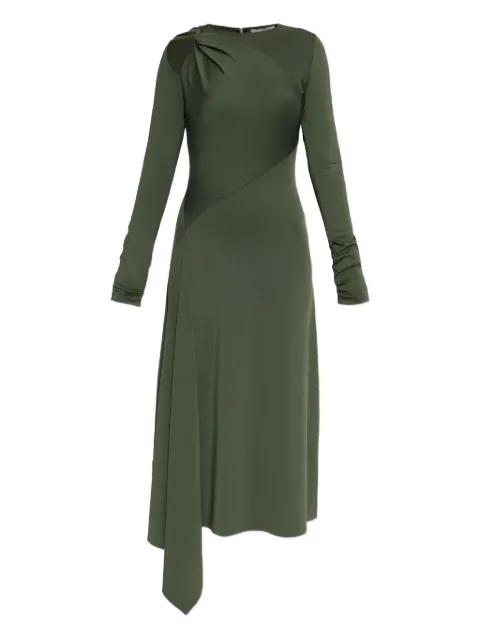 long-sleeve midi dress by VICTORIA BECKHAM