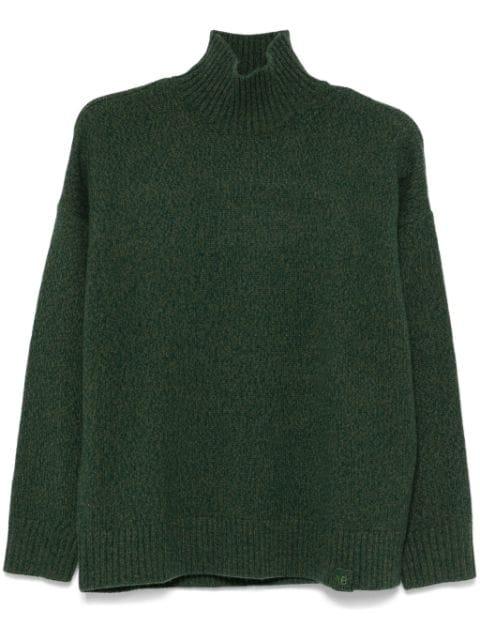 mélange-effect sweater by VICTORIA BECKHAM