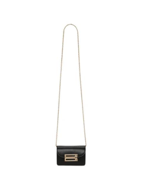 micro Dorian leather cross body bag by VICTORIA BECKHAM