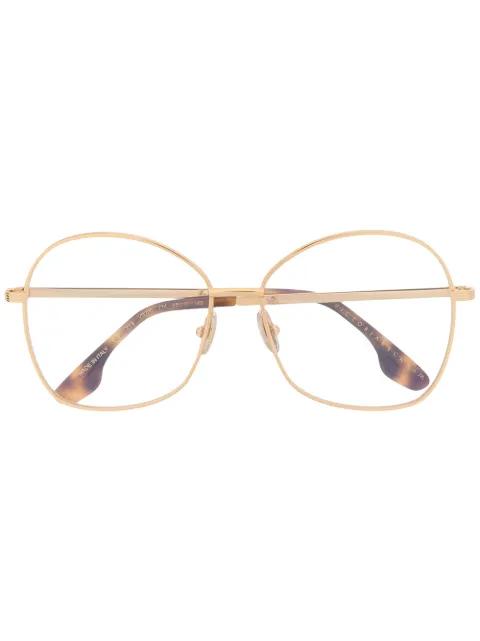 oversized wire frame glasses by VICTORIA BECKHAM